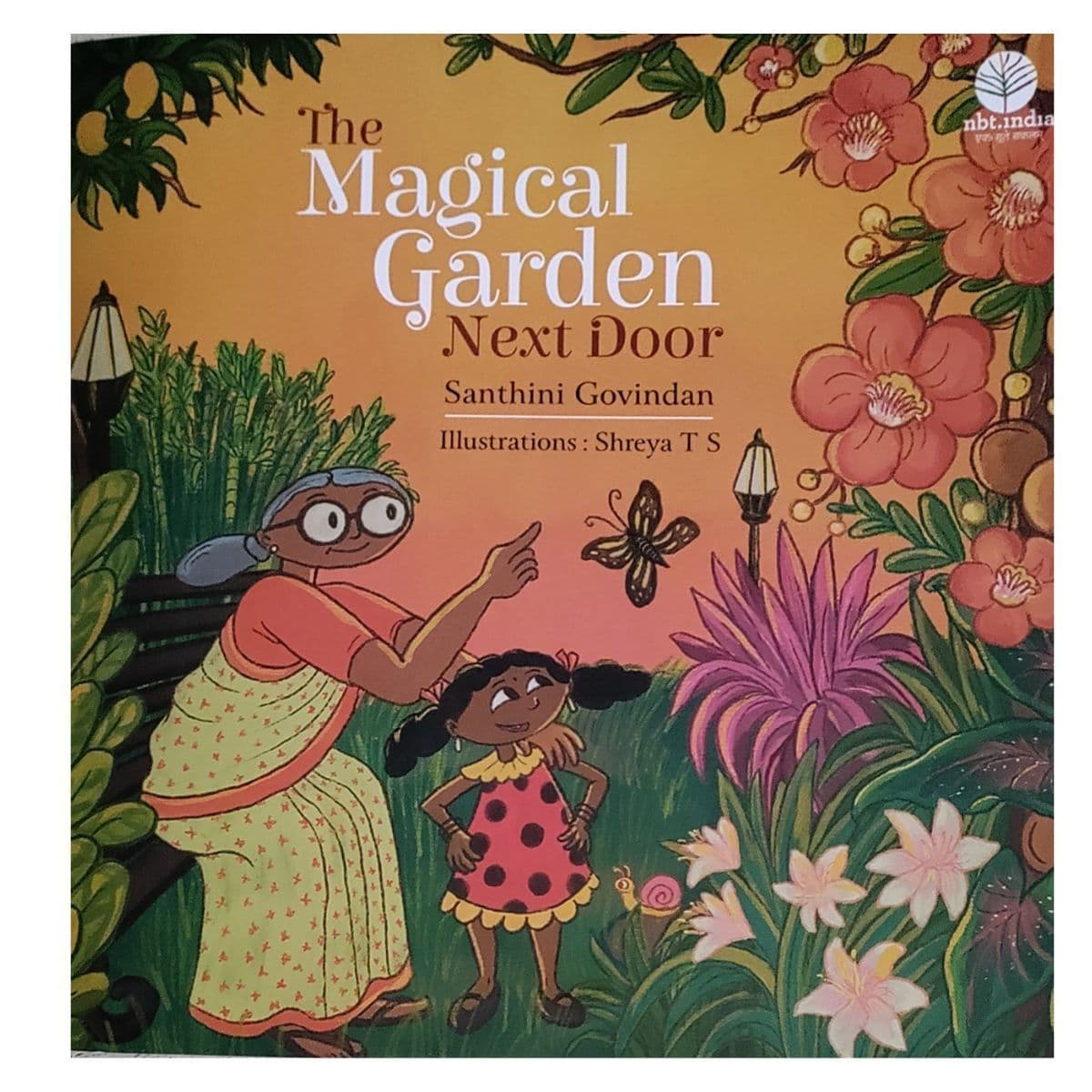 The Magical Garden Next Door book release announcement
