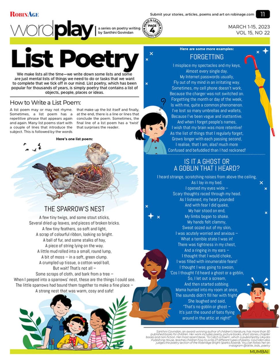 List Poetry