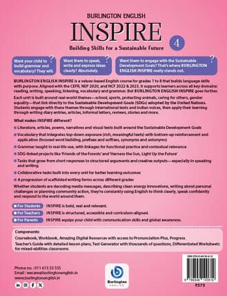 Burlington English Inspire,' Course Book 4