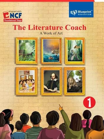 the ELT Coursebook 1, of 'The Literary Coach,' published by Blueprint Education, 2024