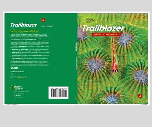 Trailblazer Four-a literacy anthology published by National Geographic Learning