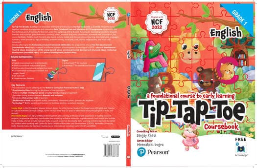 Tip-Tap- Toe,' A Functional Course to Early Learning, Grade 1) Published by Pearson 2024