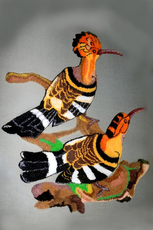 Punch needle embroidery piece 4